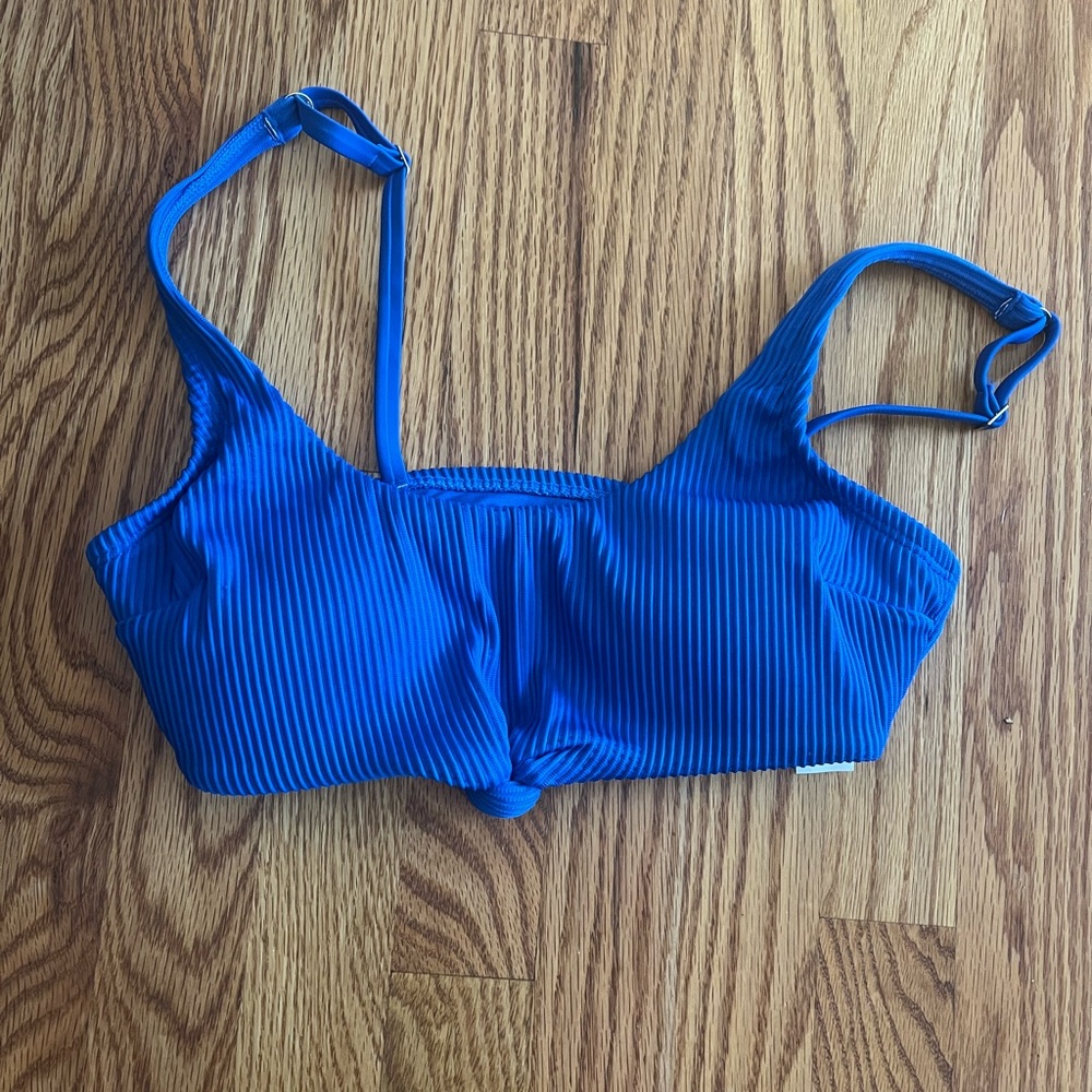 Hollister Vibrant Blue Swimwear Top